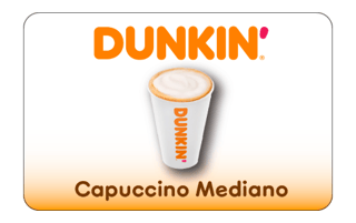 Cappucino Mediano Dunkin Donuts