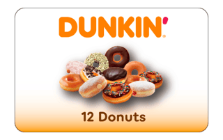 Combo 12 Dunkin Donuts