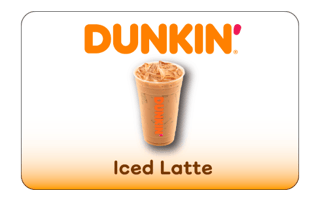 Iced Latte Dunkin Donuts