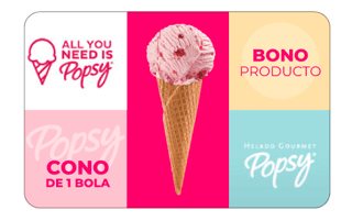 Popsy Cono 1 Bola