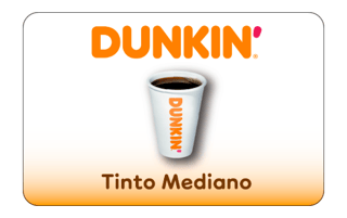 Tinto Mediano Dunkin Donuts
