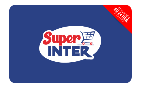 gift card super inter