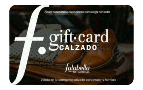Gift card Falabella Vestuario